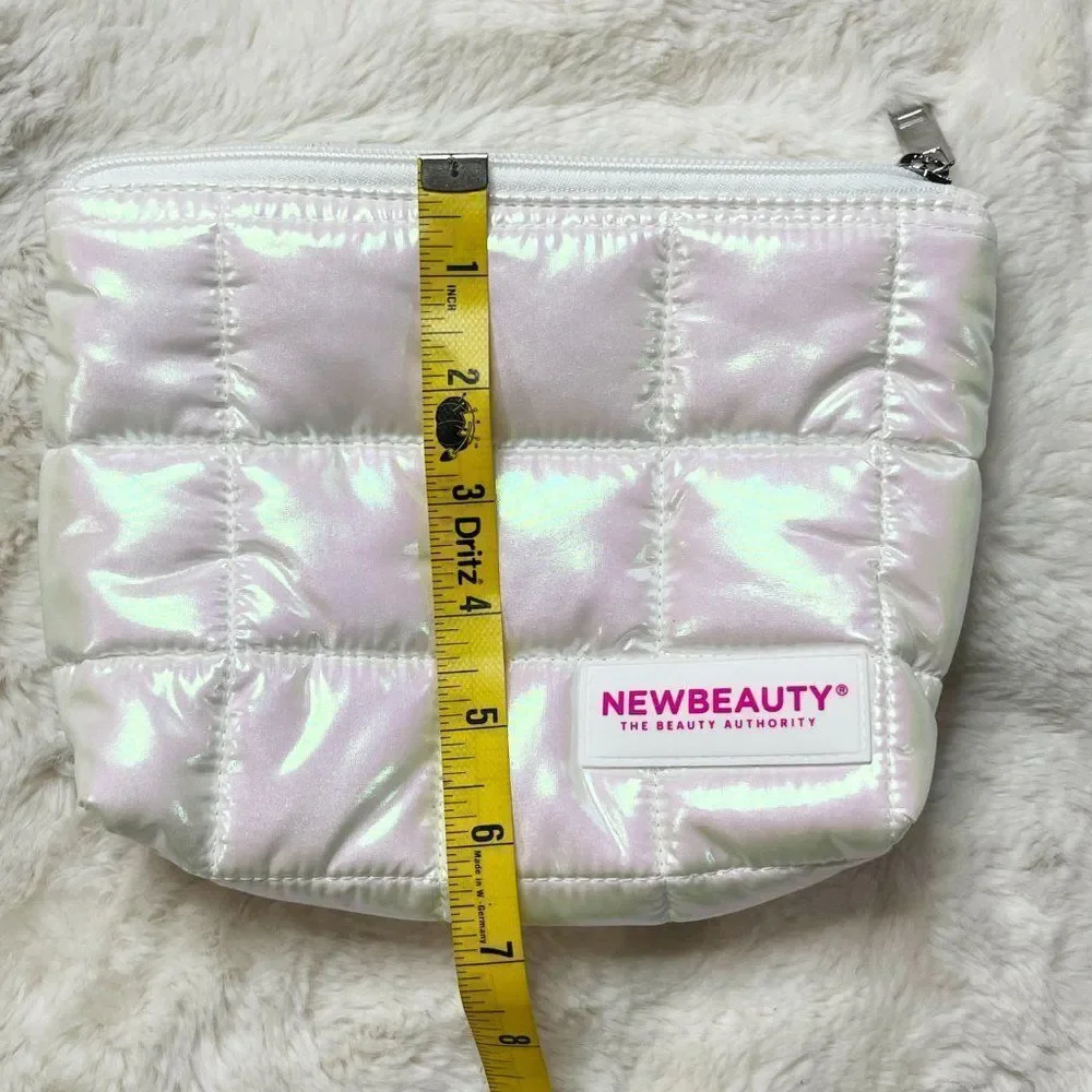 Go Dash Dot Iridescent Puffle Makeup‎ Bag